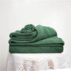 HEARTCOZY – LUXURIOUS KNITTED CHENILLE THROW BLANKET FOR BED AND SOFA