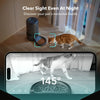 AUTOMATIC CAT FEEDER WITH 1080P CAMERA, NIGHT VISION, WIFI CONTROL, AND 2-WAY AUDIO