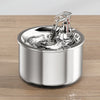 2L STAINLESS STEEL AUTOMATIC PET WATER DISPENSER - FOUNTAIN WITH SENSOR & OPTIONAL HEATER