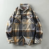 MEN'S FLANNEL FLEECE SHIRT JACKET