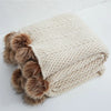 HEARTCOZY – LUXURIOUS KNITTED CHENILLE THROW BLANKET FOR BED AND SOFA