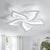 ACRYLICAURA – MODERN CONTEMPORARY CHANDELIER WITH REMOTE CONTROL