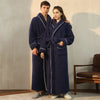 FLEECECOMFORT – MEN'S WINTER FLANNEL ROBE FOR WARMTH AND STYLE