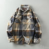 MEN'S FLANNEL FLEECE SHIRT JACKET