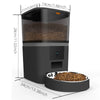 SMART 4L AUTOMATIC CAT FEEDER - CAMERA FOOD DISPENSER WITH DOUBLE BOWLS FOR CATS & SMALL DOGS