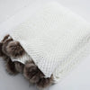 HEARTCOZY – LUXURIOUS KNITTED CHENILLE THROW BLANKET FOR BED AND SOFA