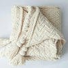 HEARTCOZY – LUXURIOUS KNITTED CHENILLE THROW BLANKET FOR BED AND SOFA