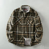 MEN'S FLANNEL FLEECE SHIRT JACKET