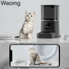 3L & 6L SMART AUTOMATIC CAT & DOG FEEDER – VIDEO CAMERA, WIFI, AND VOICE RECORDER