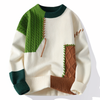 RONAN PATCHWORK SWEATER FOR MEN – COMFORT AND STYLE COMBINED