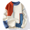 RONAN PATCHWORK SWEATER FOR MEN – COMFORT AND STYLE COMBINED