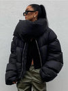 ORIANA - OVERSIZED PUFFER JACKET WITH COZY TURTLENECK