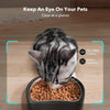 AUTOMATIC CAT FEEDER WITH 1080P CAMERA, NIGHT VISION, WIFI CONTROL, AND 2-WAY AUDIO