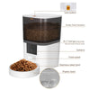 SMART 4L AUTOMATIC CAT & DOG FEEDER - APP-CONTROLLED FOOD DISPENSER WITH CAMERA FOR CATS & DOGS