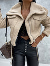 ELEONORA - WOMEN LEATHER JACKET WITH FLEECE LINING