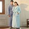 FLEECECOMFORT – MEN'S WINTER FLANNEL ROBE FOR WARMTH AND STYLE