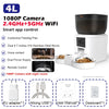 AUTOMATIC DOG FEEDER WITH CAMERA – 1080P HD 5G WIFI TUYA APP CONTROL FOR PETS