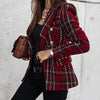 TOVE - CHIC CHECKED WOMEN BLAZER