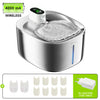 APETDOLA 4L AUTOMATIC PET WATER FOUNTAIN - WIRELESS STAINLESS STEEL DISPENSER FOR CATS & DOGS