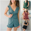 BATHING ROMPER WITH INTEGRATED BRA