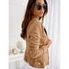 GITTE - WOMEN SUEDE BIKER JACKET