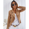 GITTE - WOMEN SUEDE BIKER JACKET