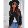 GITTE - WOMEN SUEDE BIKER JACKET