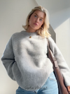 MAYA - LUXURIOUS MOHAIR CREWNECK SWEATER