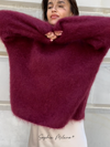 MAYA - LUXURIOUS MOHAIR CREWNECK SWEATER