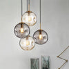 BRIKEY – MODERN GLASS GLOBE PENDANT LIGHT