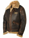 CLASSIC MEN’S AVIATOR JACKET – ICONIC STYLE IN GENUINE LEATHER