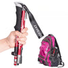 ADJUSTABLE FOLDABLE TREKKING POLES – TELESCOPIC HIKING STICKS