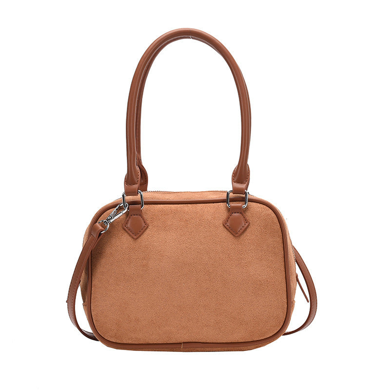 Women's Suede Crossbody Bag | Stylish & Versatile Shoulder Handbag