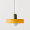 BAUHAUS PENDANT LAMP – COLORED GLASS LIGHT WITH MODERN ARTISTIC DESIGN