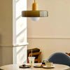 BAUHAUS PENDANT LAMP – COLORED GLASS LIGHT WITH MODERN ARTISTIC DESIGN