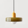 BAUHAUS PENDANT LAMP – COLORED GLASS LIGHT WITH MODERN ARTISTIC DESIGN