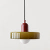 BAUHAUS PENDANT LAMP – COLORED GLASS LIGHT WITH MODERN ARTISTIC DESIGN