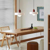 BAUHAUS PENDANT LAMP – COLORED GLASS LIGHT WITH MODERN ARTISTIC DESIGN