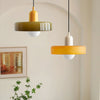 BAUHAUS PENDANT LAMP – COLORED GLASS LIGHT WITH MODERN ARTISTIC DESIGN