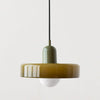 BAUHAUS PENDANT LAMP – COLORED GLASS LIGHT WITH MODERN ARTISTIC DESIGN