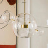 BOLLE MODERN SPHERE PENDANT LIGHT – ELEGANT METAL AND GLASS DESIGN