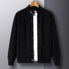 SCHOLAR PREMIUM KNIT CARDIGAN WITH STAND COLLAR