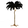 FEATHERLIGHT – ELEGANT OSTRICH FEATHER FLOOR LAMP FOR LUXURIOUS INTERIORS