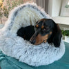 COZYCAVE PREMIUM PET BED – SELF-WARMING, ANTI-ANXIETY BED FOR DOGS & CATS