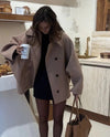 LOVIE | OVERSIZED WOOL COAT – COZY STYLE FOR FALL