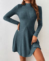 FASHIONABLE LONG-SLEEVE DRESS FOR WOMEN – ELEGANT & ECO-FRIENDLY COMFORT