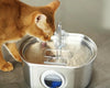 PET WATER FOUNTAIN – ULTRA-QUIET STAINLESS STEEL CAT & DOG DRINKING FOUNTAIN WITH FILTER & LARGE CAPACITY