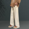 MEN'S KNITTED LOOSE STRAIGHT-LEG CASUAL PANTS