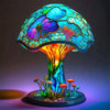 LAMPEFANTAISIE – STUNNING STAINED GLASS MUSHROOM LAMP FOR A SOOTHING AMBIENCE