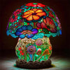 LAMPEFANTAISIE – STUNNING STAINED GLASS MUSHROOM LAMP FOR A SOOTHING AMBIENCE